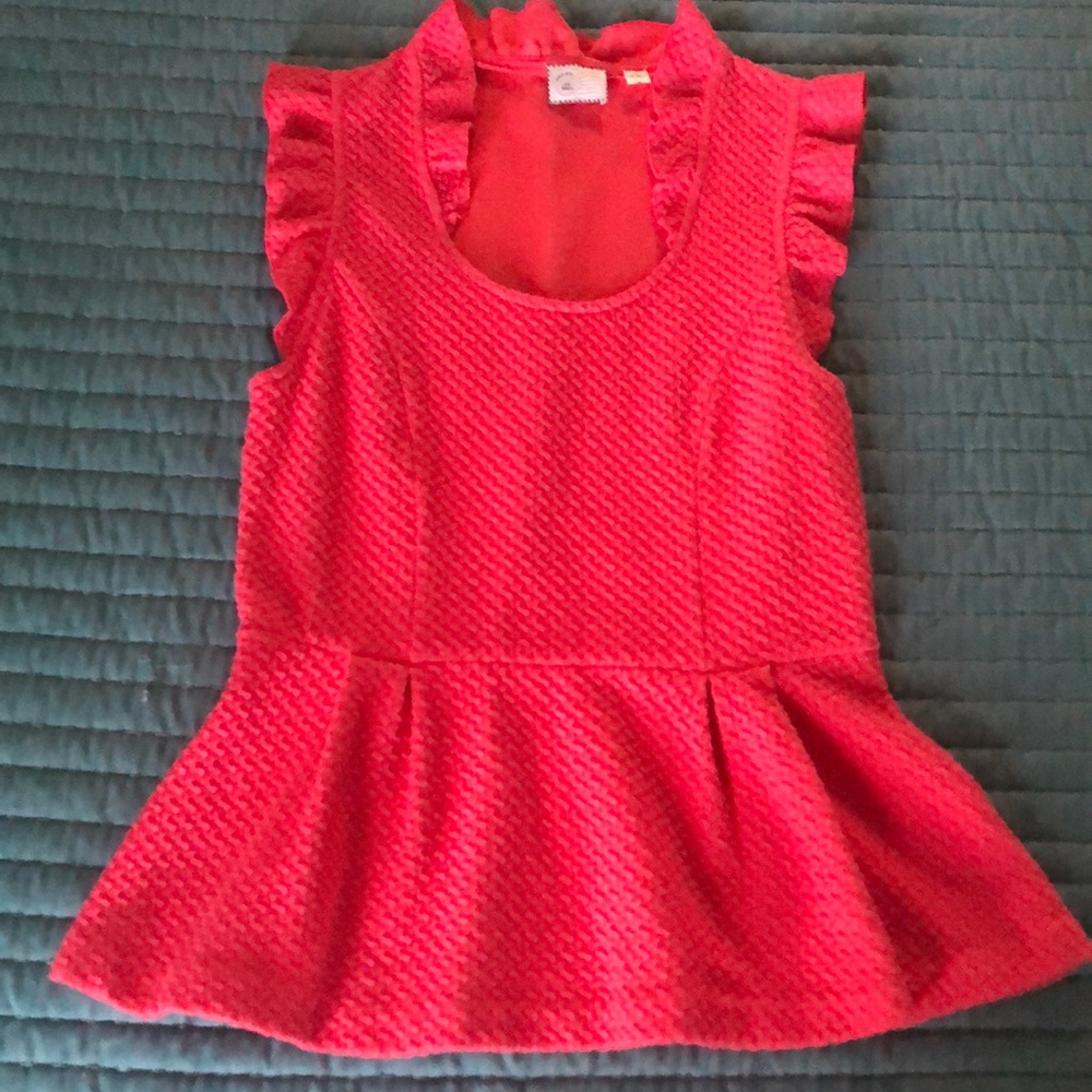 Anthro Postmark peplum top